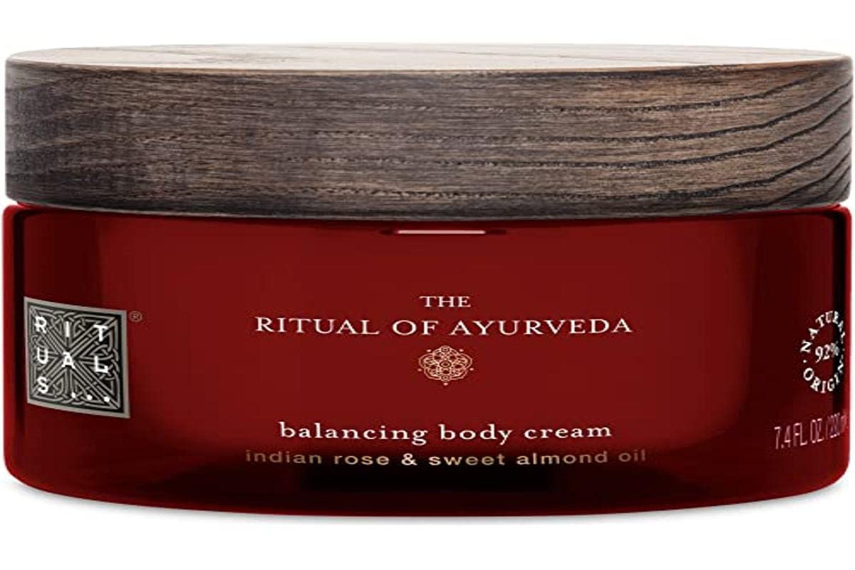 RITUALS The Ritual of Ayurveda Body Cream Soothing & Nourishing Care with Indian Rose Sweet Almond Oil & Himalayan Honey