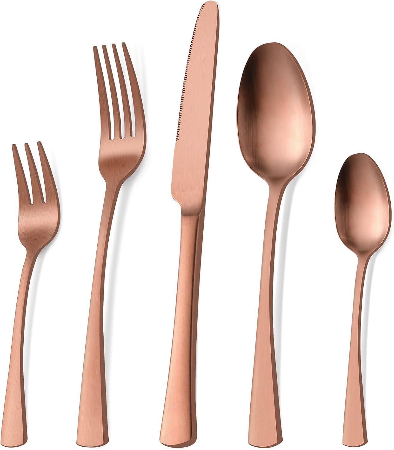 Bestdin Besteck Set 6 Personen, 30 teilig Edelstahl Besteckset, Essbesteck Set mit Messer Gabel Löffel, Hochwertiges Edelstahlbesteck, Spülmaschinenfest.