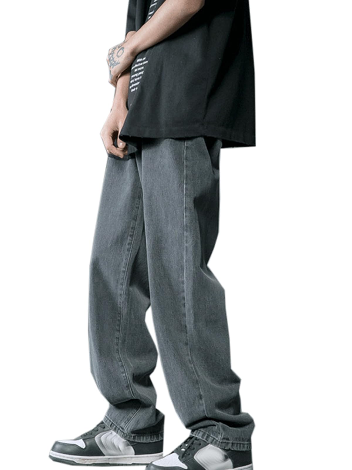 WANLAI Men’s Y2K Baggy Jeans