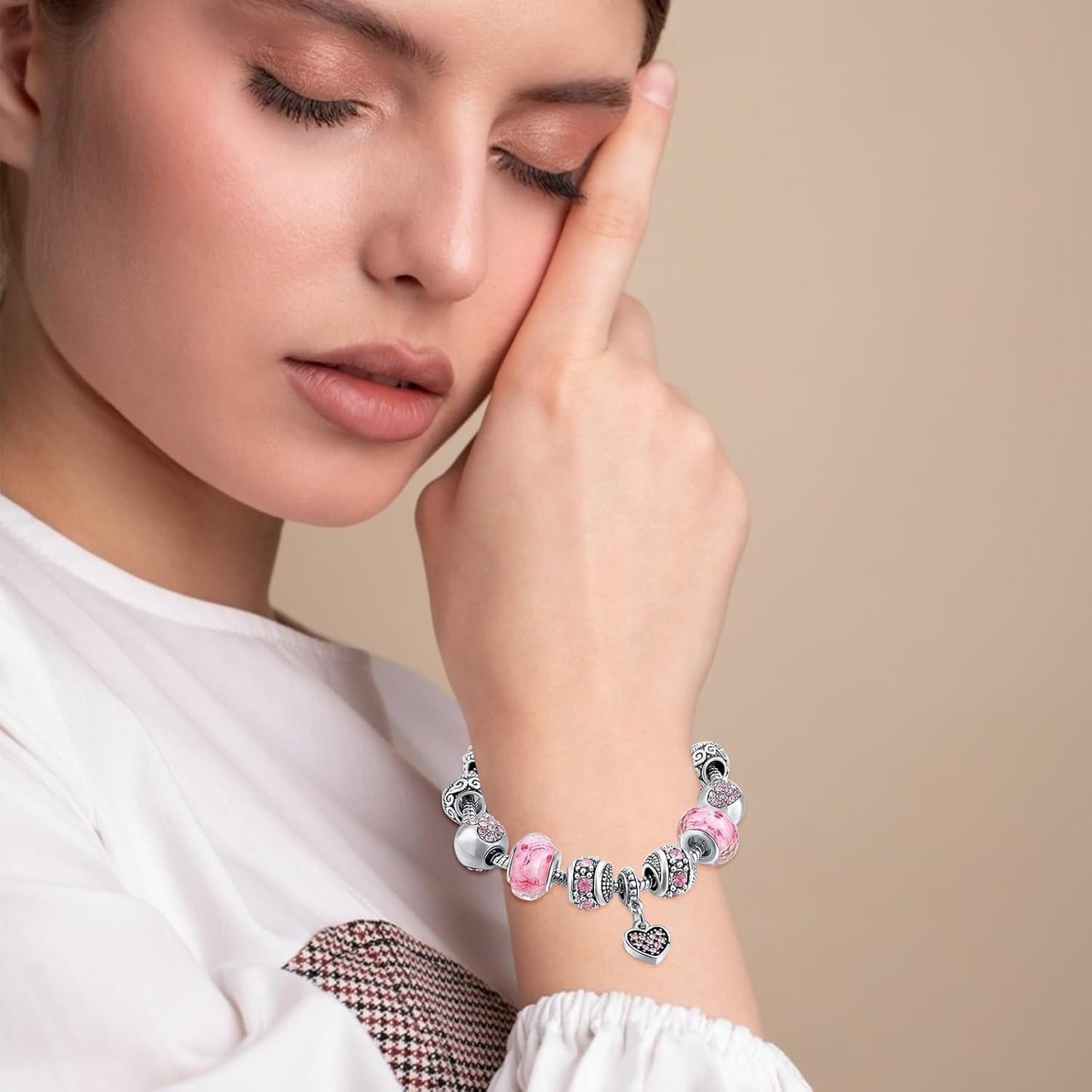 Sparkling Charm Bracelet for Girls