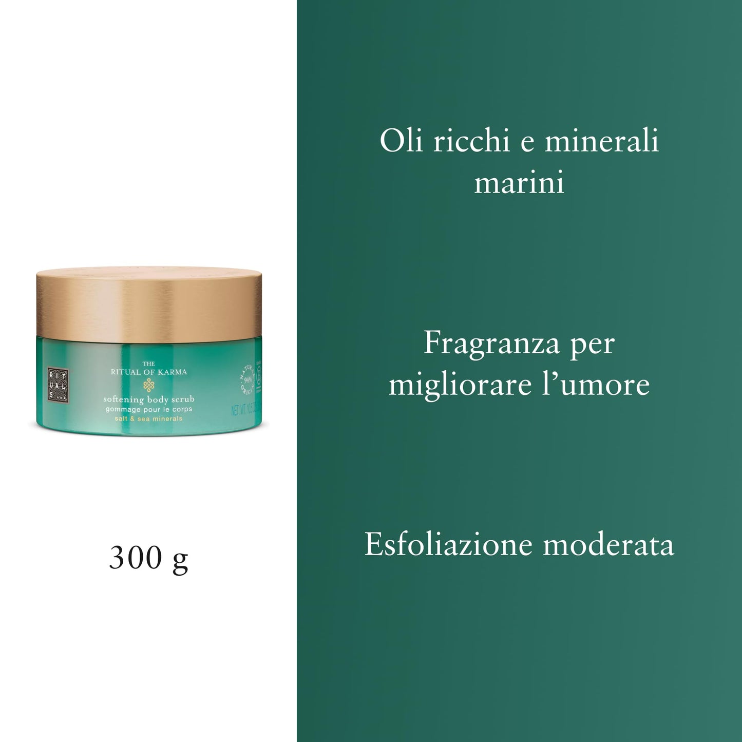RITUALS Body Scrub The Ritual of Karma Nourishing Body Scrub with Lotus White Tea Salt Sea Minerals