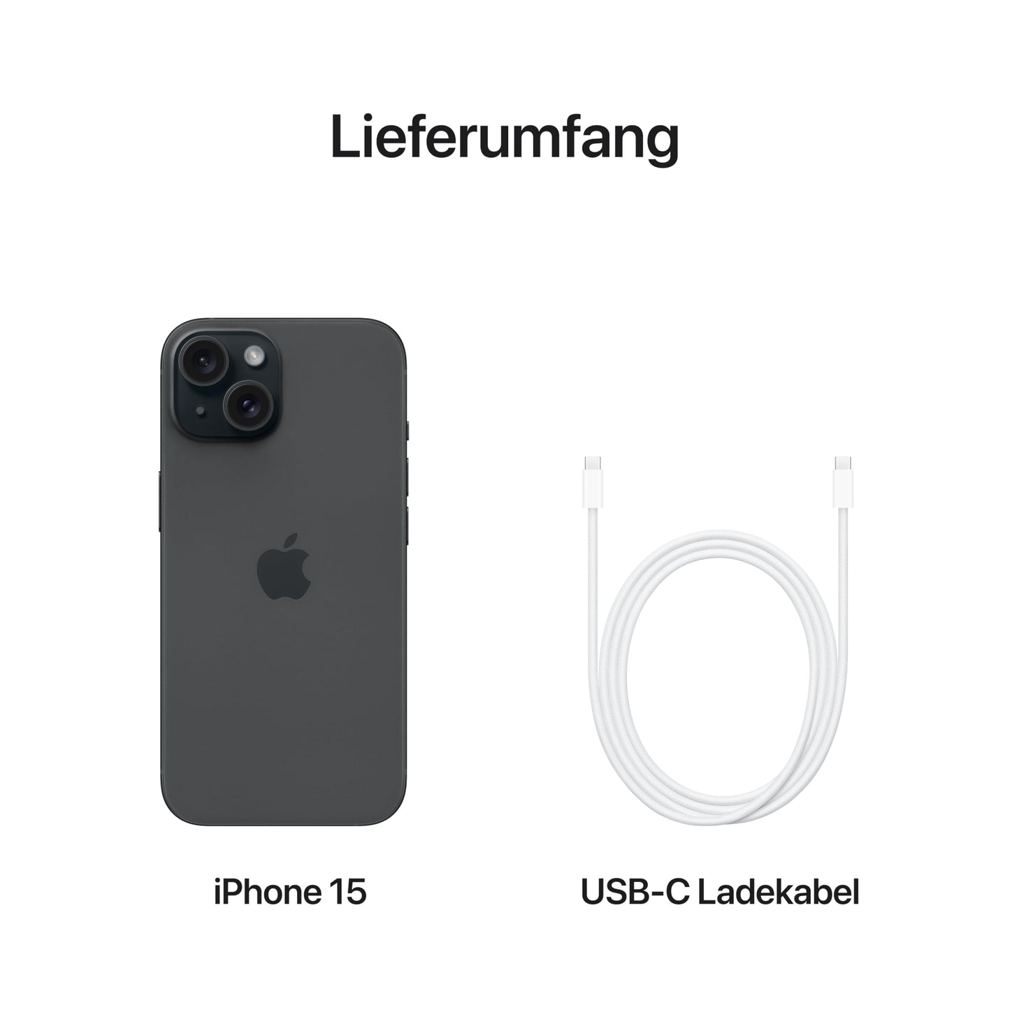 Apple iPhone 15 - 6.1" Super Retina XDR - A16 Bionic - 48MP Camera