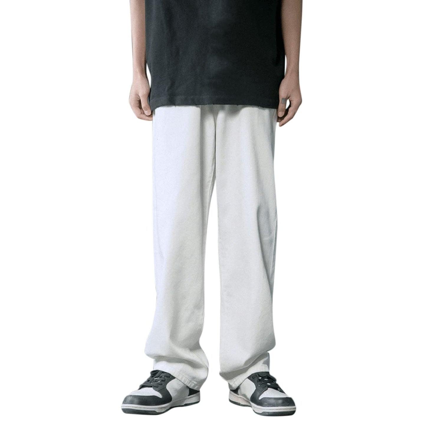 Men’s Baggy Y2K Vintage Jeans – Loose Fit Skateboard Streetwear Denim Pants