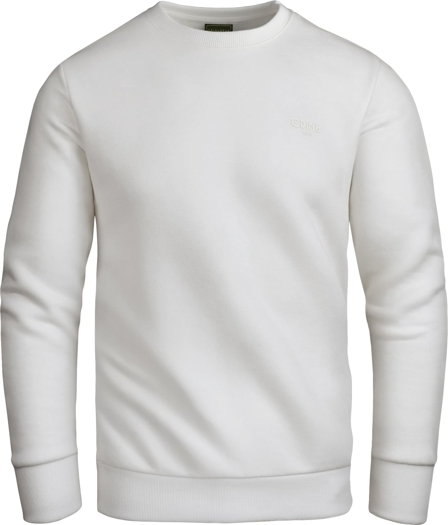 Grin&Bear Premium Men’s Sweater Sweatshirt – Long Sleeve Pullover