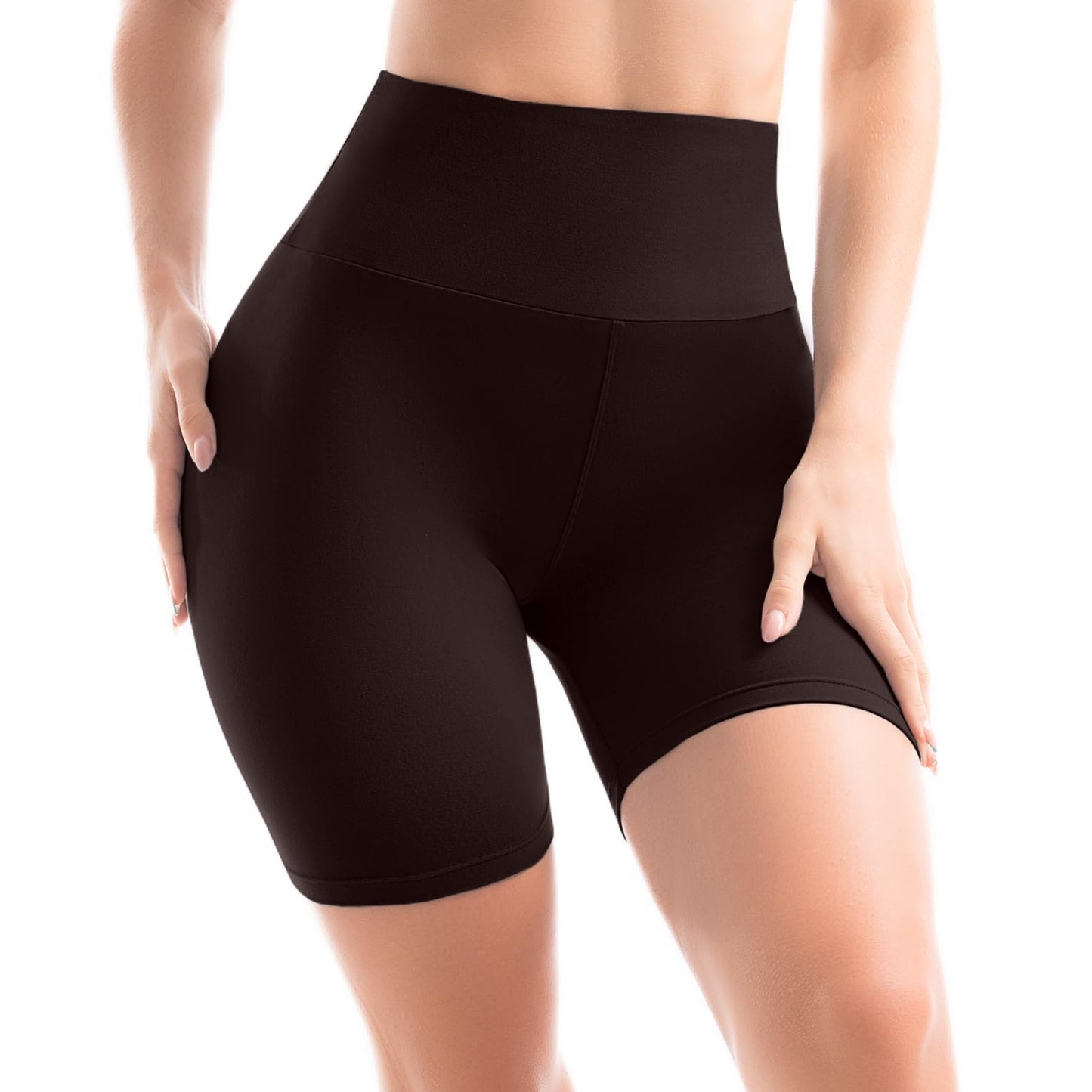 Women's High-Waist Cycling Shorts – Comfortable, Opaque Leggings for Yoga & Fitness