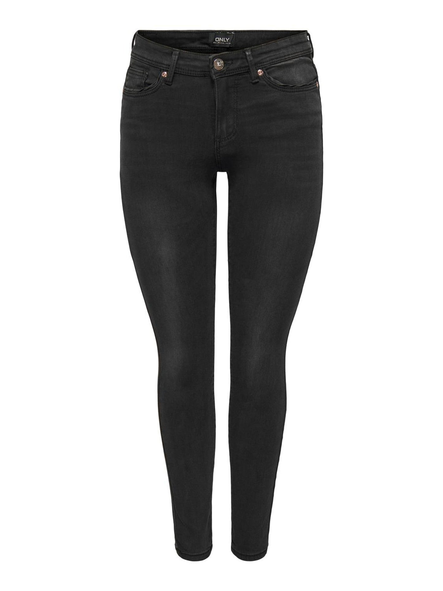 ONLY Women’s ONLWAUW Skinny Fit Jeans – Mid-Rise
