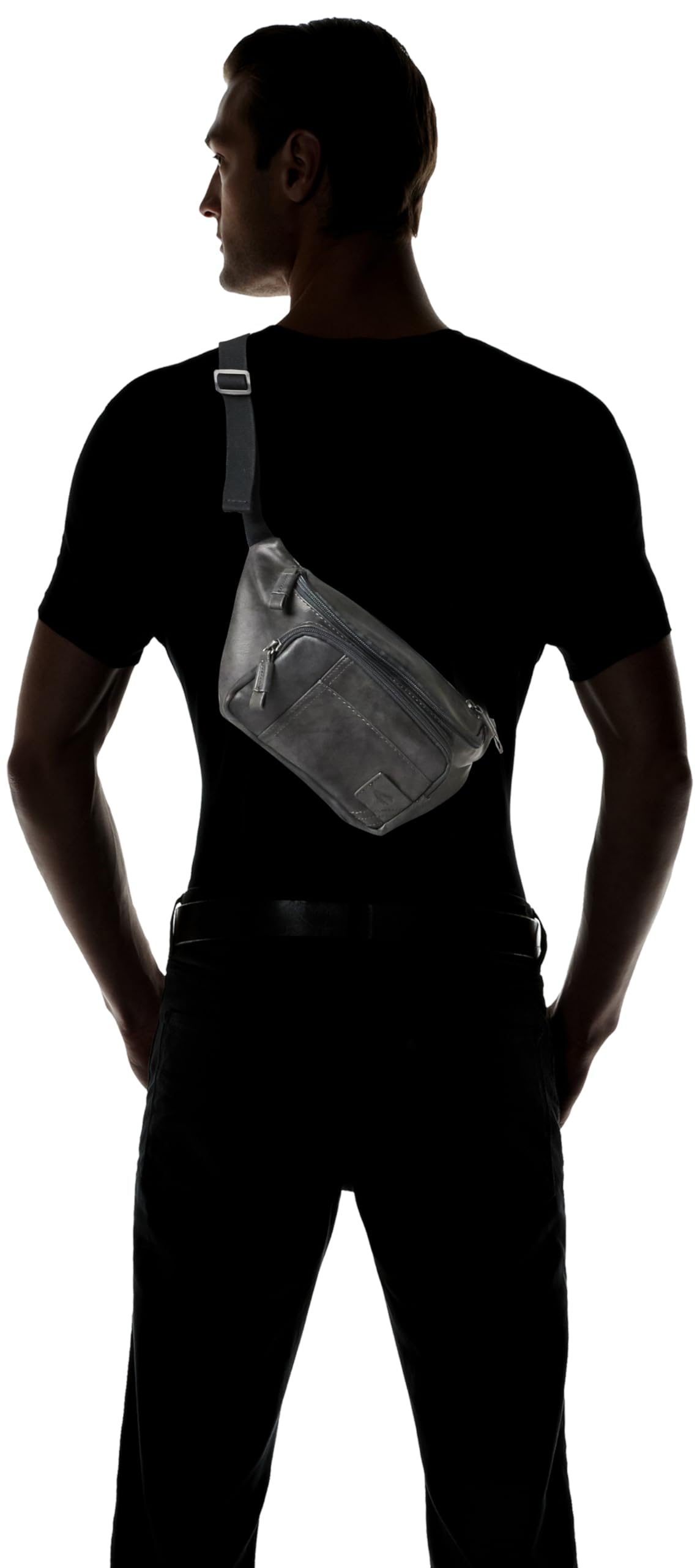 camel active Laos Waist Bag – Compact Men's Belt Bag with Sporty Look