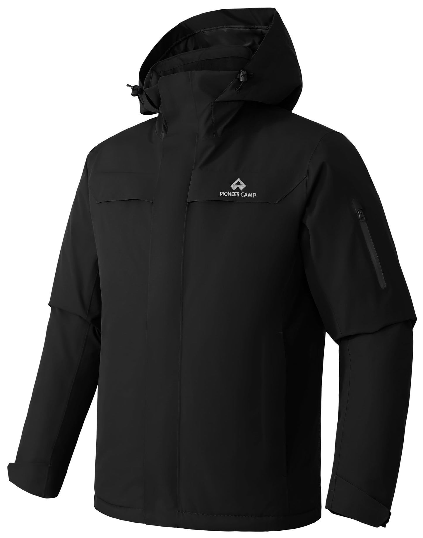 Men’s Ski Jacket – Waterproof, Warm & Breathable Snowboarding Winter Coat