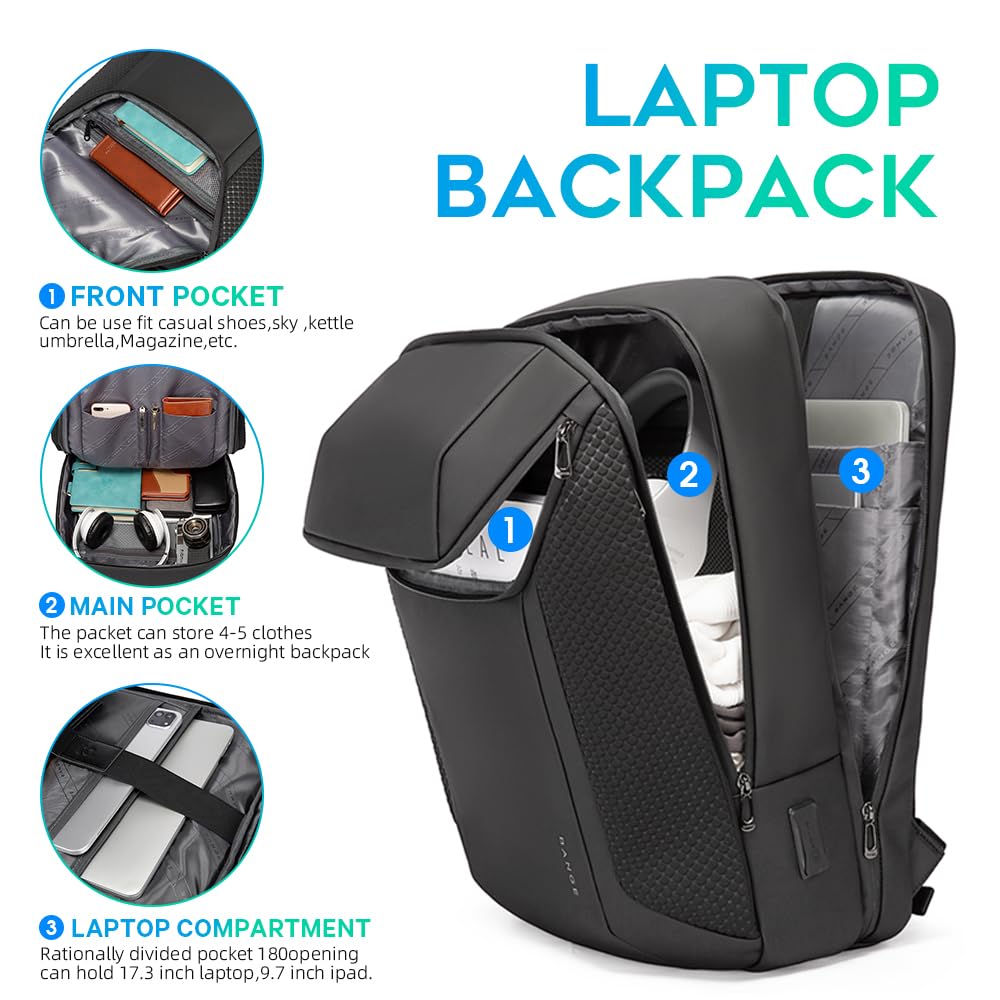 BG FUTURE AESTHETICS BANGE Smart Business Laptop Backpack