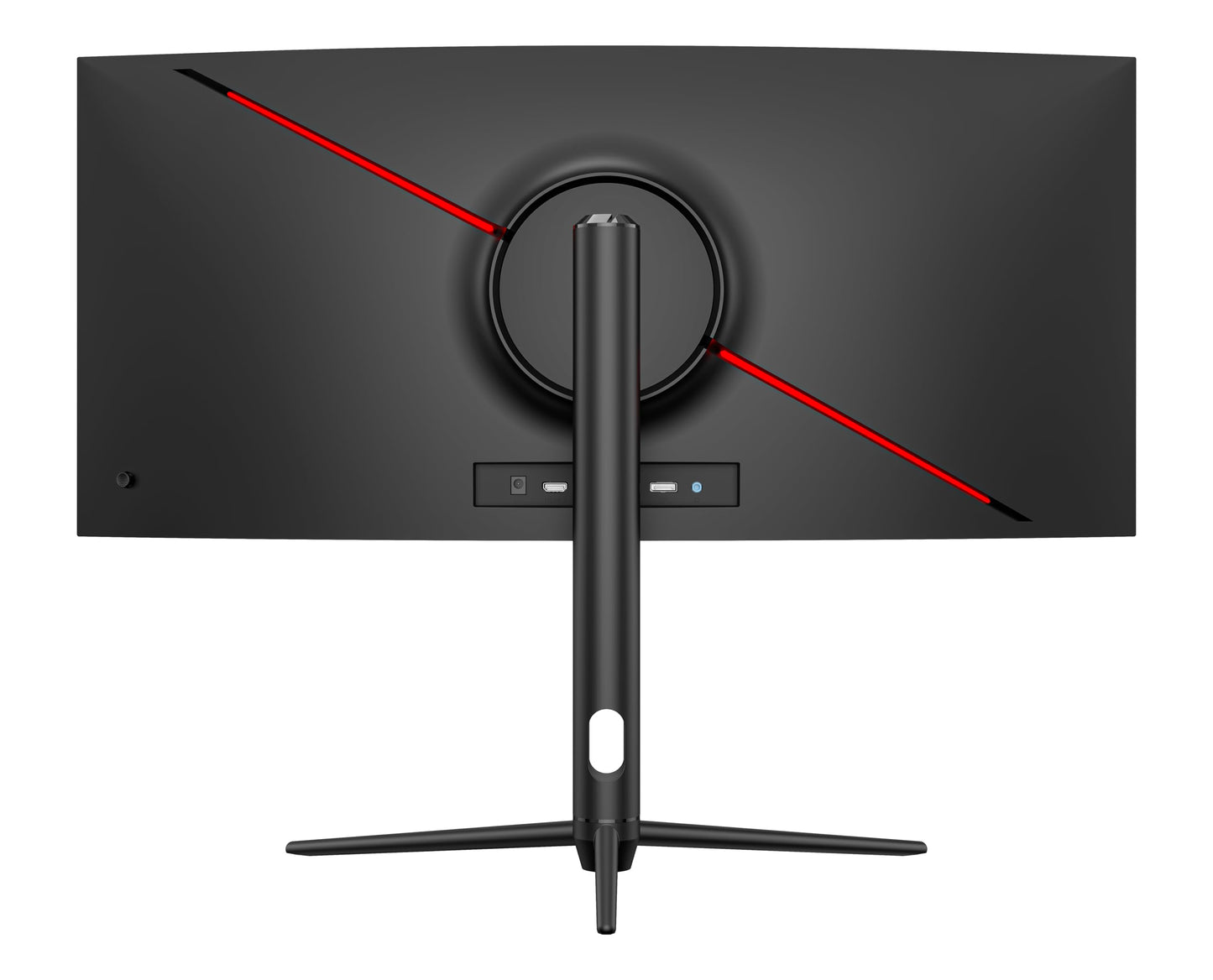 LC-POWER LC-M24-FHD-165-C-V2 24 Zoll Curved Gaming Monitor, FHD 1920x1080 Pixel, 1ms, 165Hz, AMD FreeSync, G Sync kompatibel, HDMI, Display Port, VESA