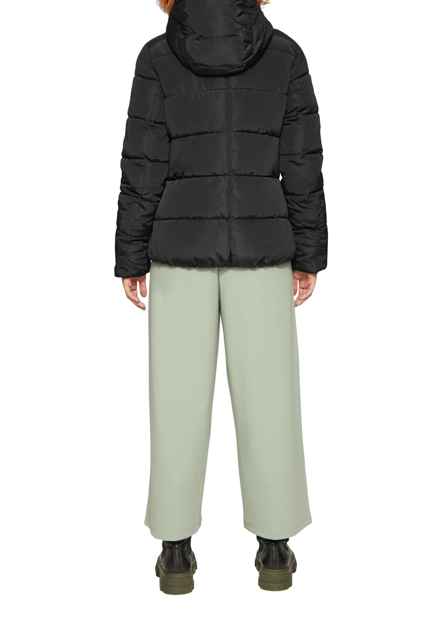 QS Women’s Padded Quilted Jacket with Hood
