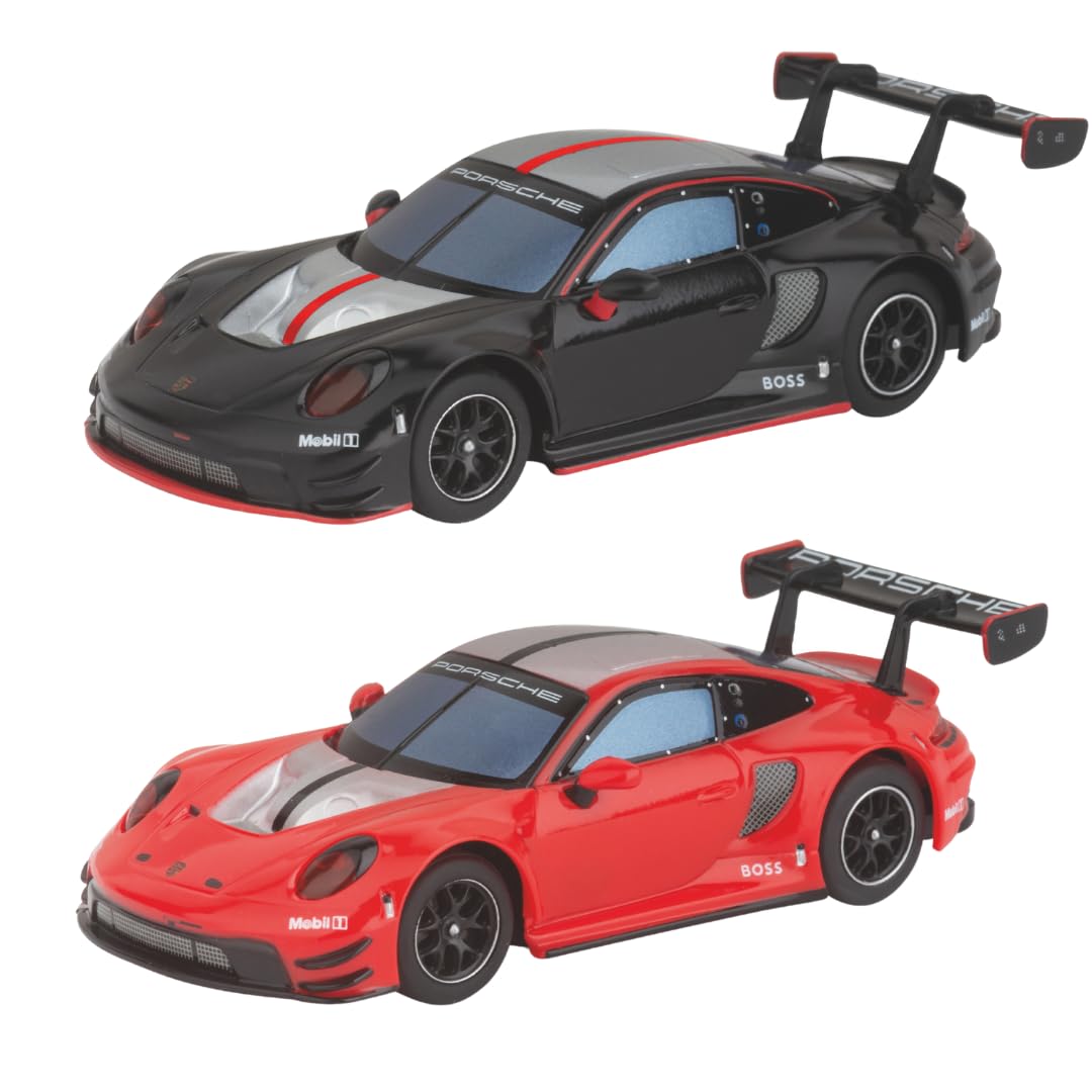 Carrera HYBRID Devil Drivers, Rennspaß der neuen Generation, Legendäre Rennboliden Porsche 911 GT3 R im Maßstab 1:50, Hybrid Technologie mit KIIUnterstützung, Steuerung per SmartphoneIApp