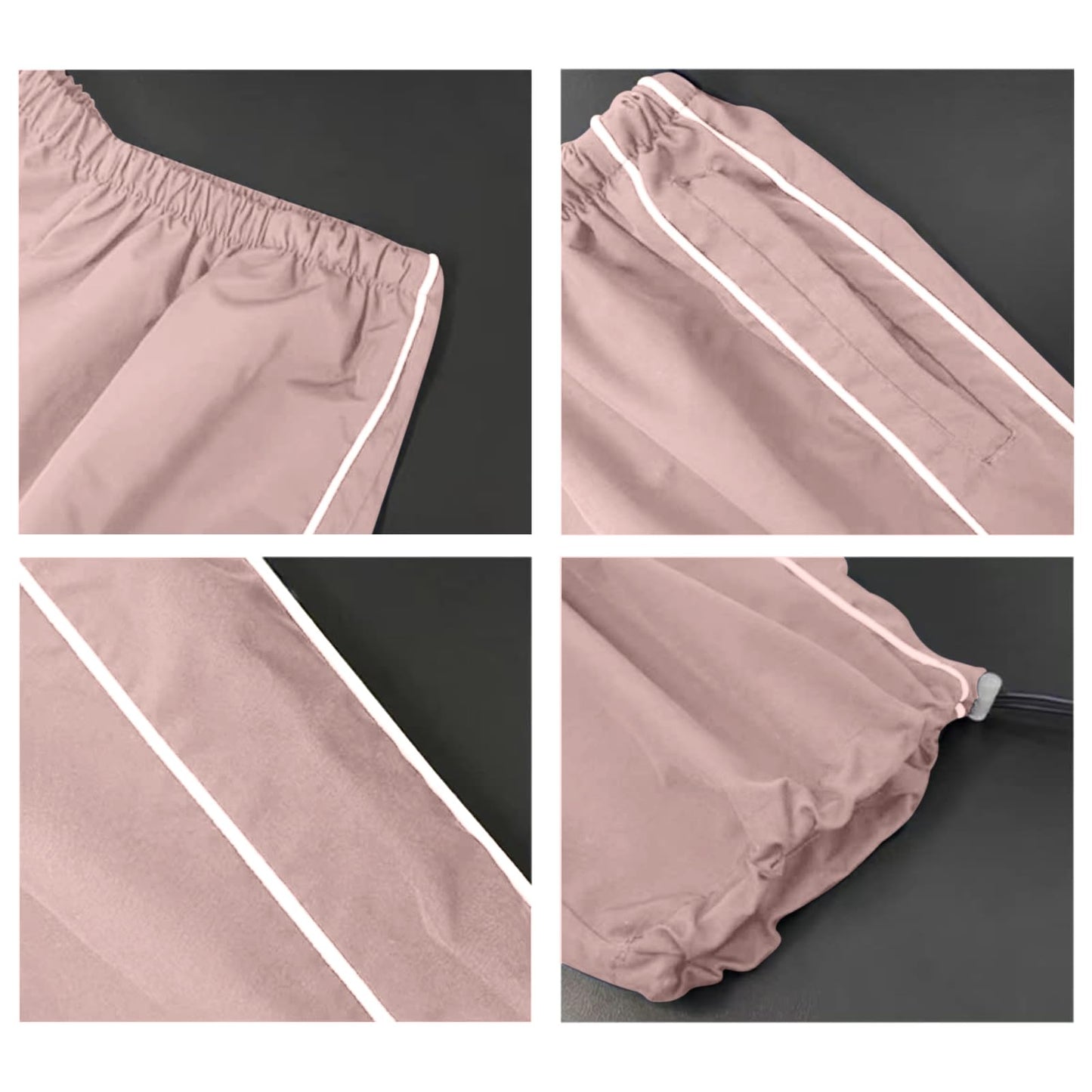 Y2K Women’s Parachute Track Pants – Baggy Cargo Pants