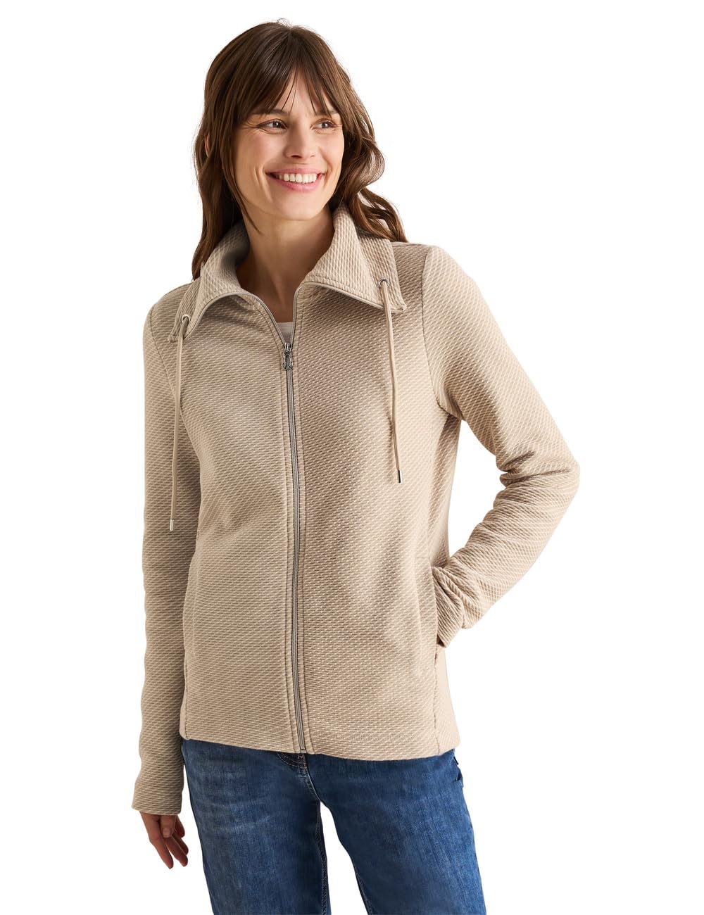Cecil Women’s Two-Tone Ottoman Jacket