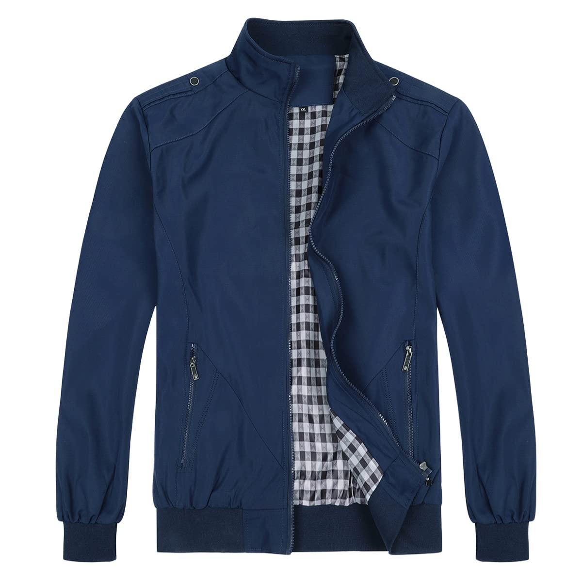 Men’s Lightweight Summer Jacket – Casual Bomber Style Transition Coat