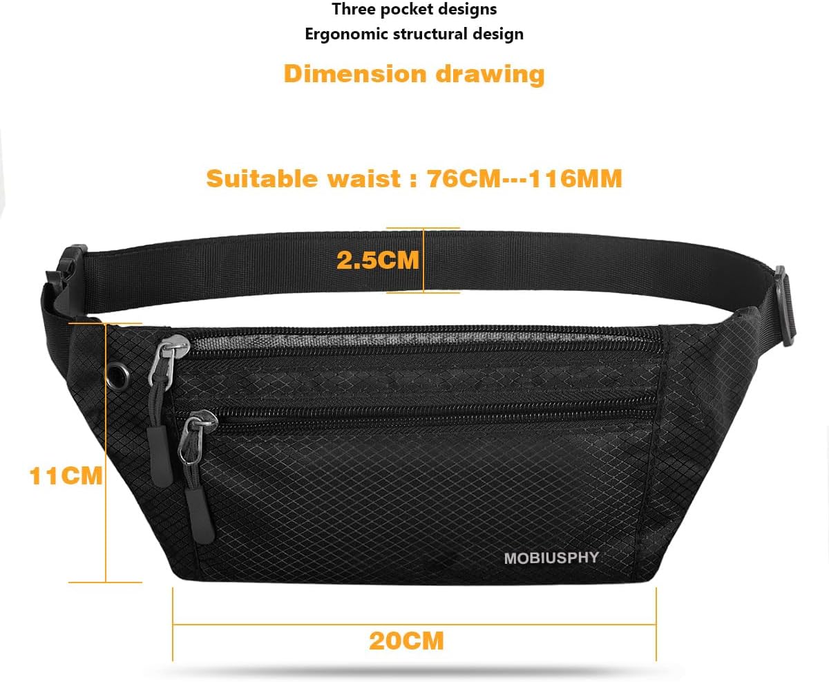 Waterproof Sport Waist Bag for Men & Women