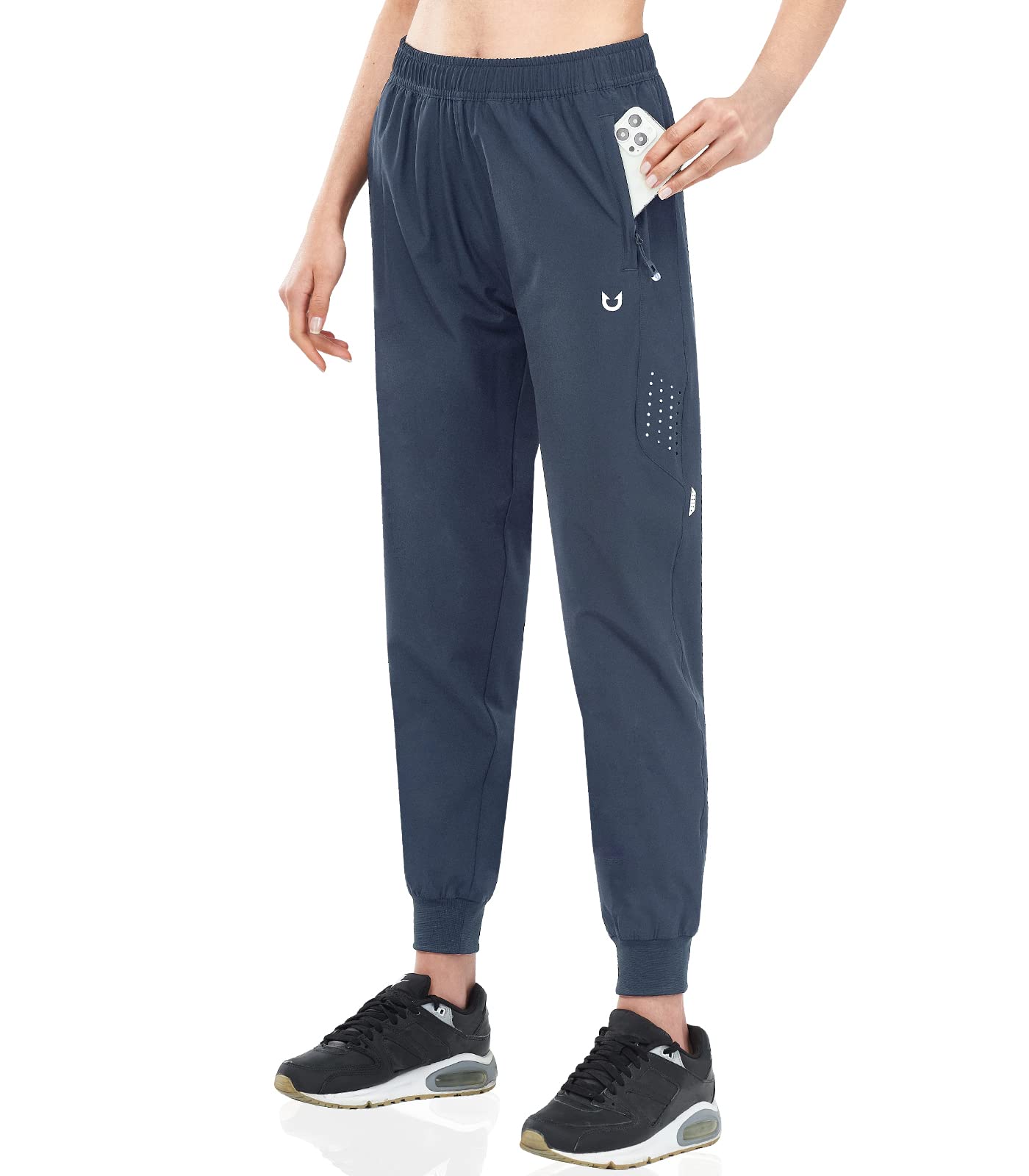 NORTHYARD Women's Lightweight Quick-Dry Training Pants
