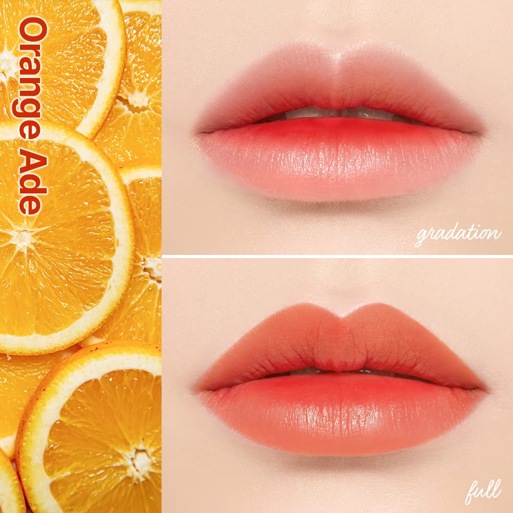 ETUDE HOUSE Dear Darling Water Tint Strawberry Ade (21AD) Lightweight Non-Sticky Lip Tint (K-Beauty)