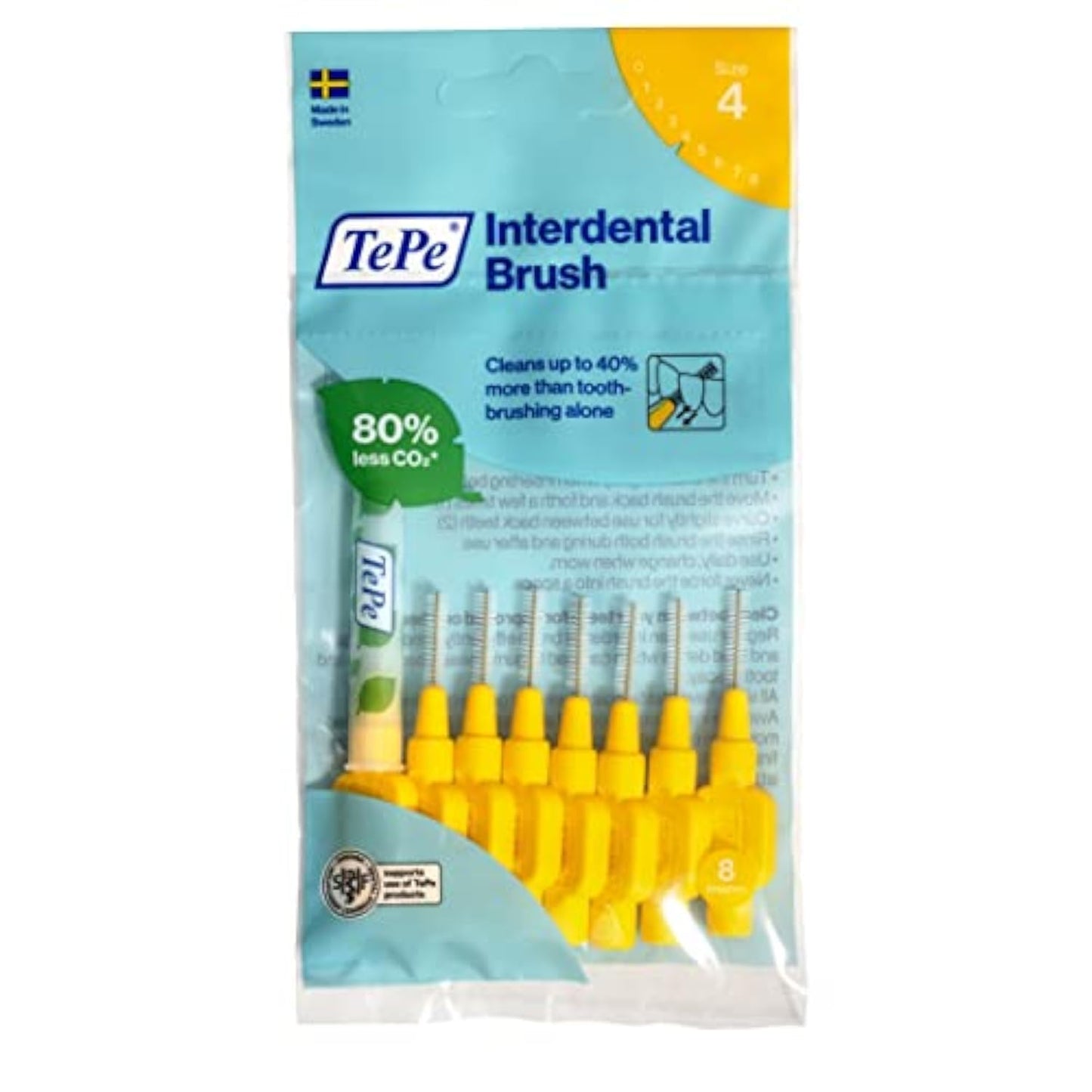 TePe Interdentalbürste, Größe 2, 8 Stück
