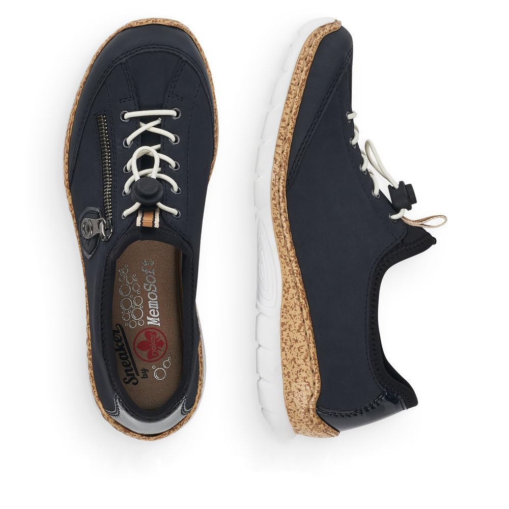 Rieker Women's Low-Top Sneaker N4263 – Comfortable Slip-Ons for Everyday Wear