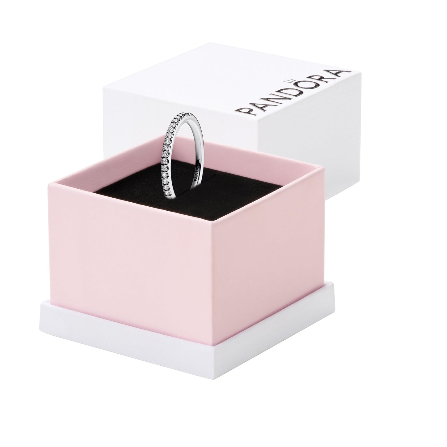PANDORA Timeless Ring, 14K Gold-Plated with Clear Cubic Zirconia