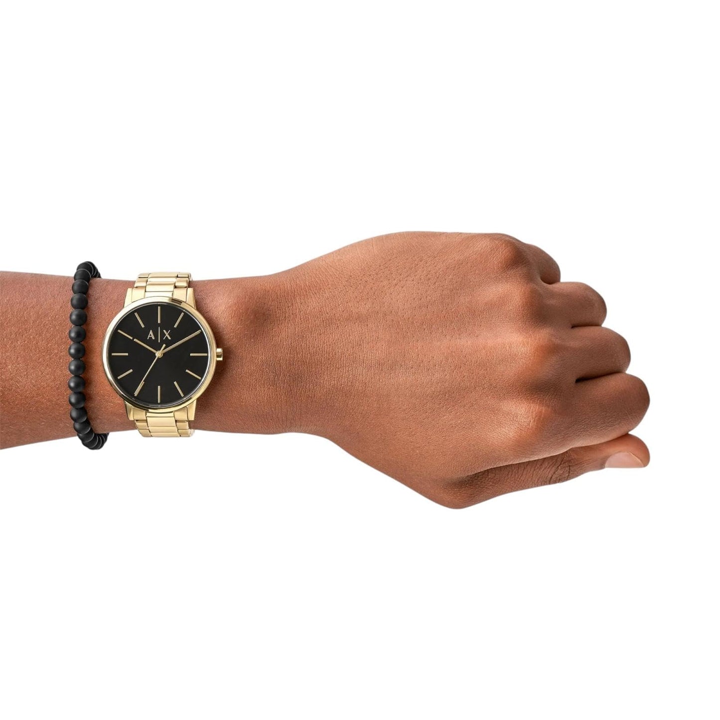 Armani Exchange Watch for Men, Quartz Movement and 42mm Case Size with Stainless Steel, Leather or Silicone Strap