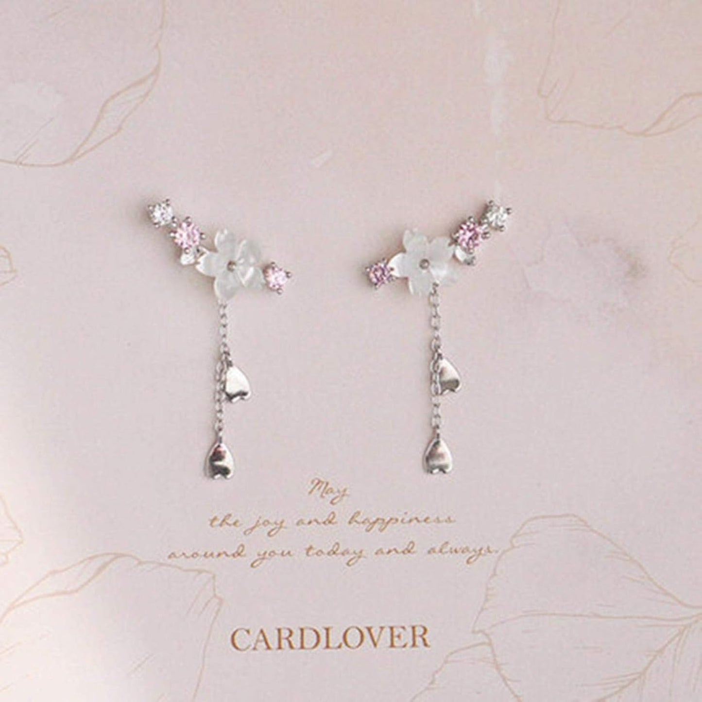 Cherry Blossom Flower Earrings for Women