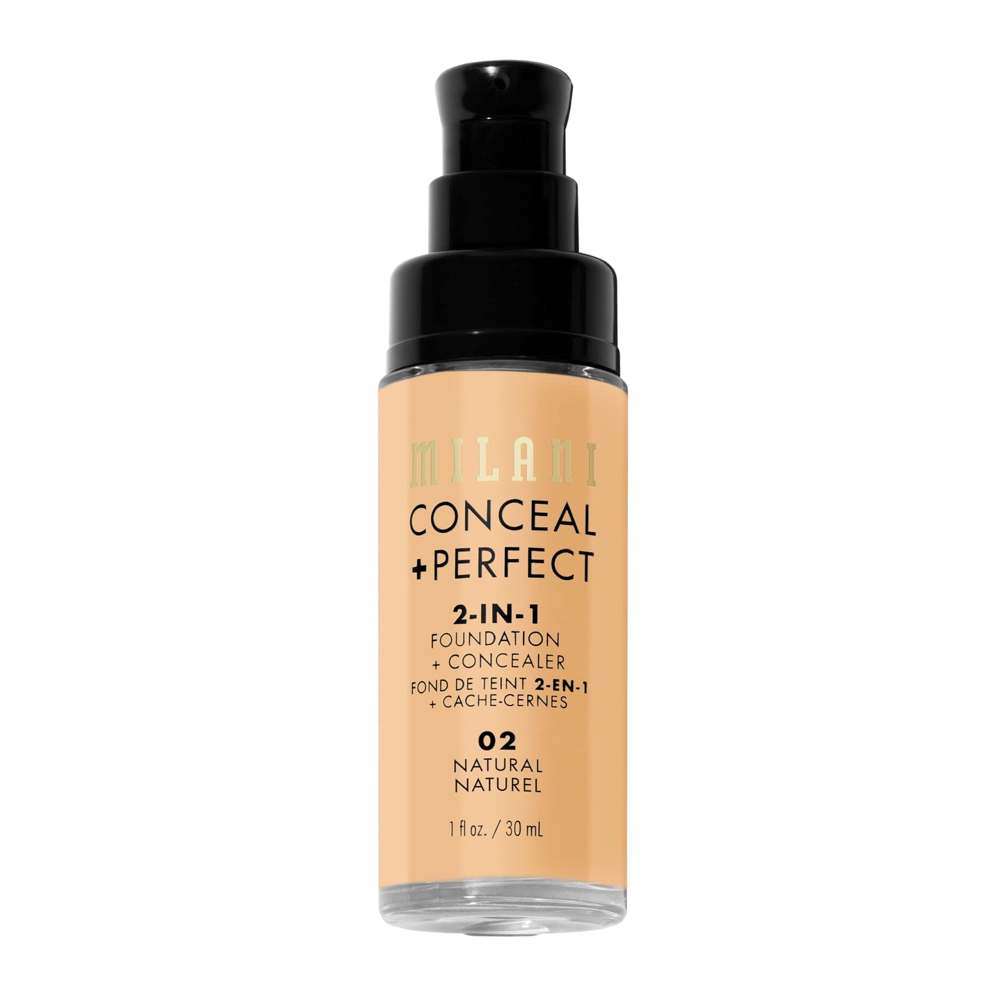 MILANI Conceal + Perfect 2-In-1 Foundation + Concealer - Light Natural