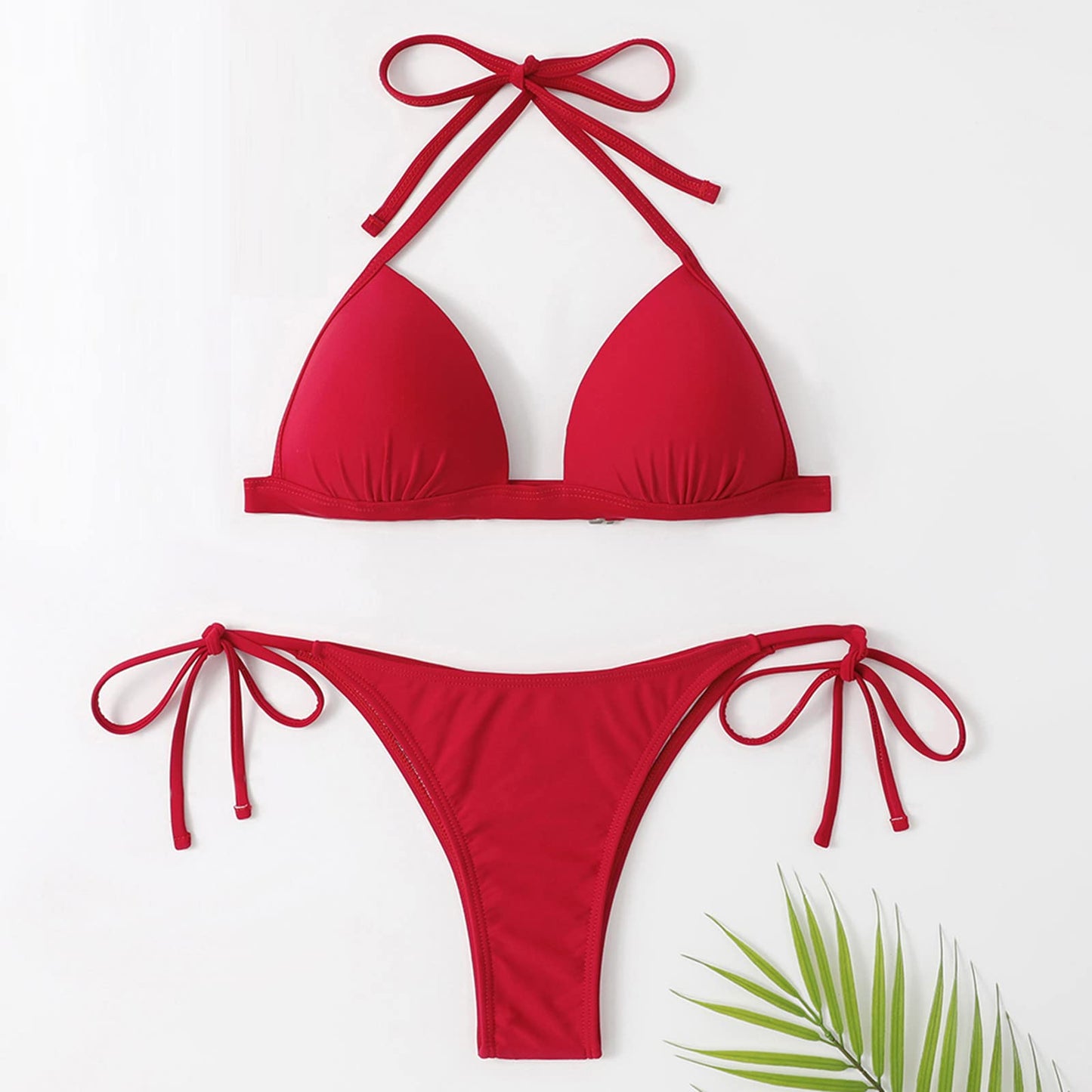 Women's Tummy Control Bikini Set - Sexy Brazilian Thong Swimsuit