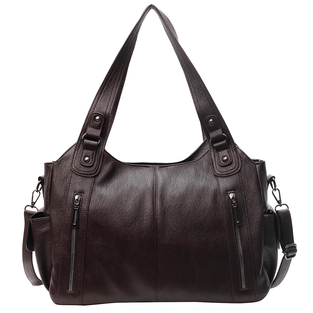 Generish Soft Leather Tote Bag for Women