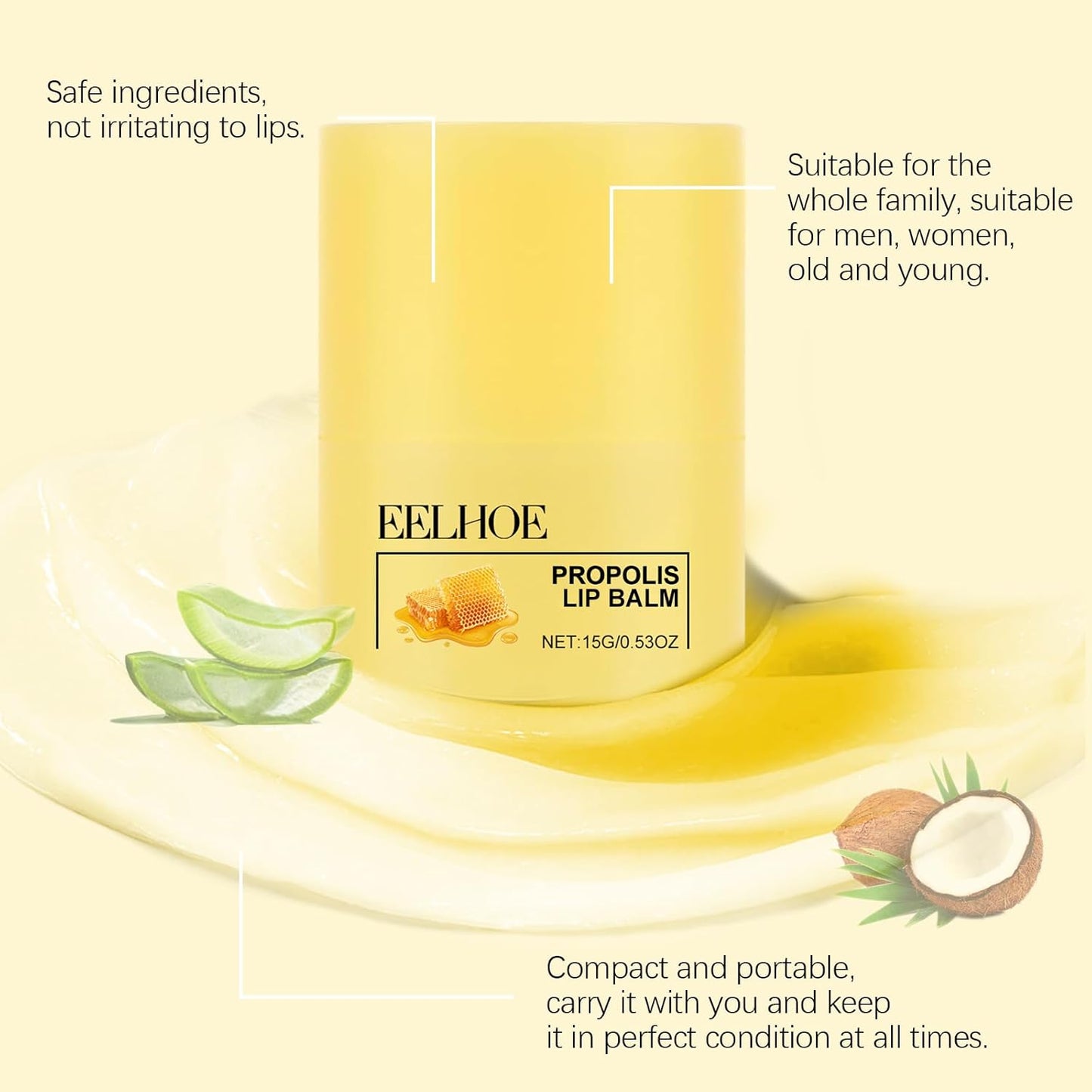 Honey Bee Lip Butter – Hydrating & Nourishing Lip Care