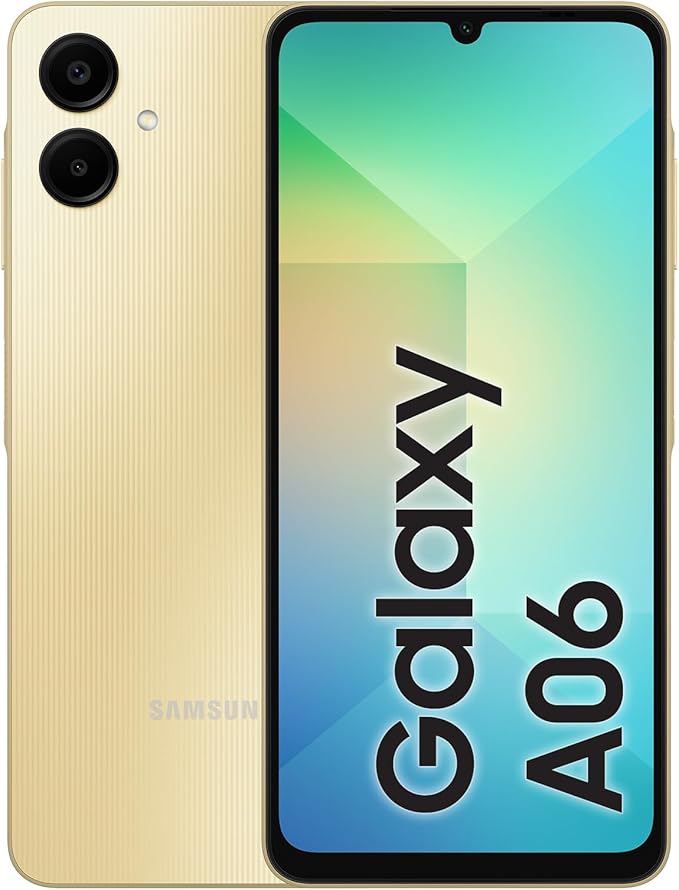 Samsung Galaxy A06 – Unlocked Dual SIM 4G LTE Smartphone