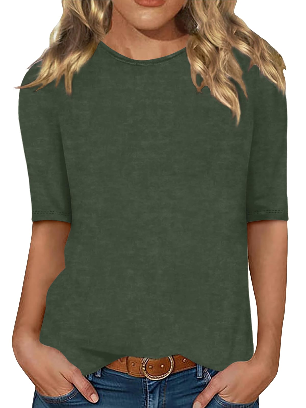 Minetom Women’s Half Sleeve T-Shirt