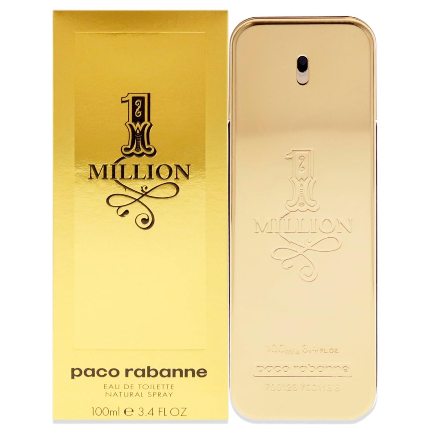 Paco Rabanne 1 Million For Men Eau De Toilette Spray 100ml