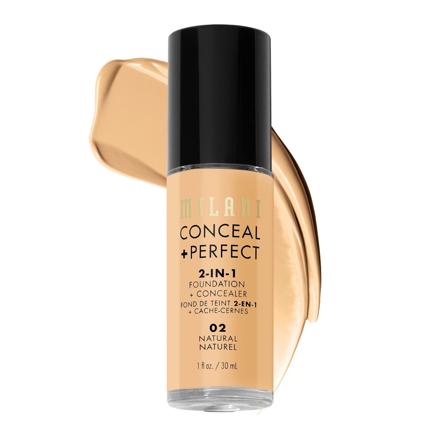 MILANI Conceal + Perfect 2-In-1 Foundation + Concealer - Light Natural