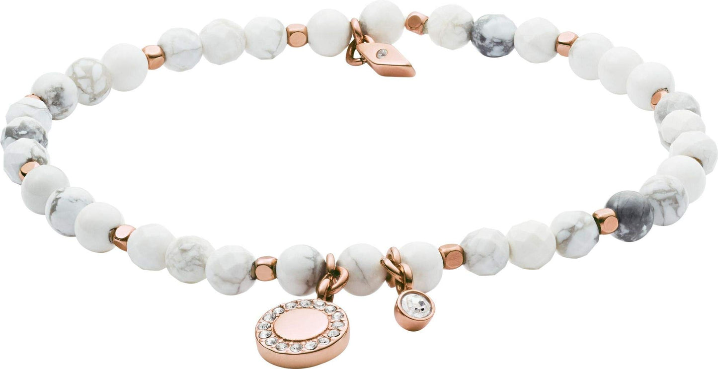 Fossil Wellness Women's Semi-Precious Stone or Stainless Steel Bracelet