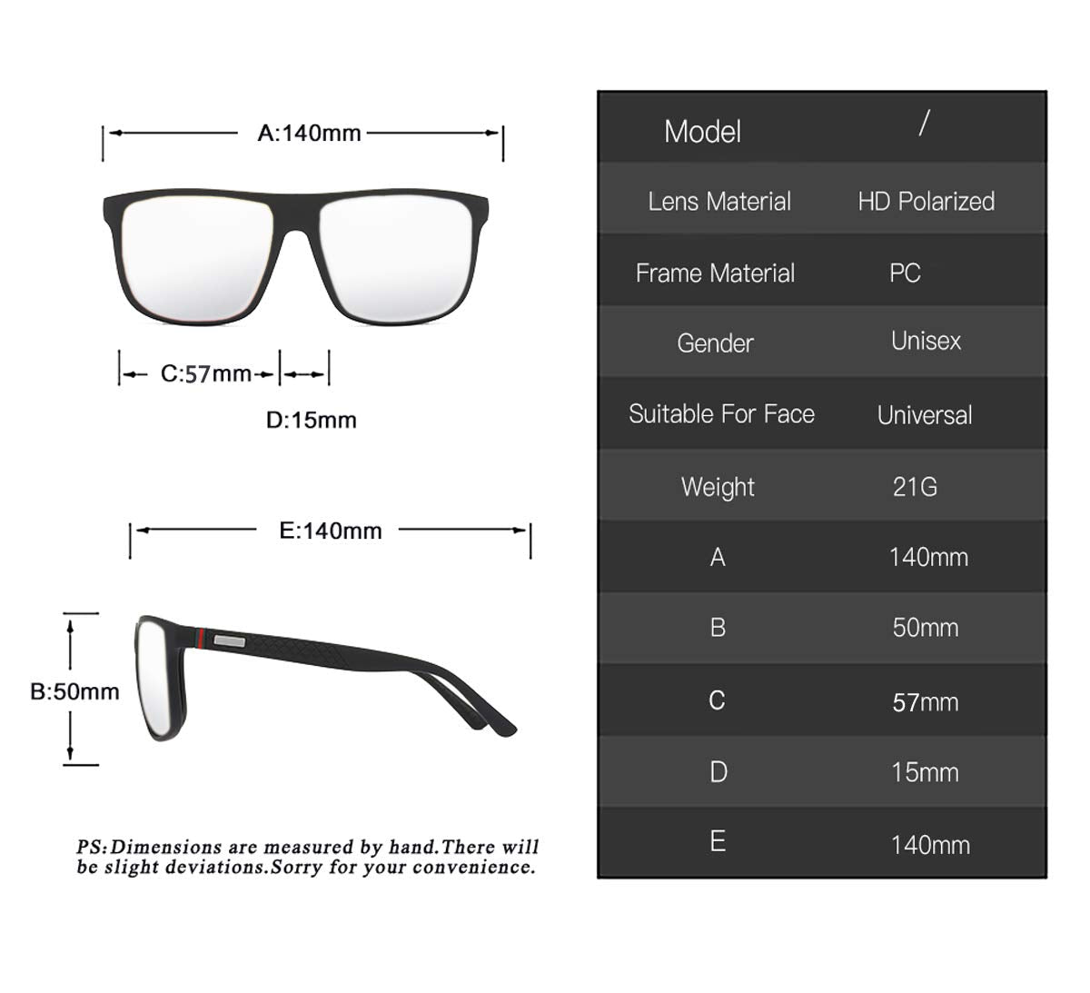 Perfectmiaoxuan Polarisierte Sonnenbrille Herren/Damen ; Vintage/Klassisch/Elegant Brillengestell; HD-Pilotobjektive; Golf/Fahren/Angeln/Reisebrille/Outdoor-Sportarten Mode Sonnenbrille
