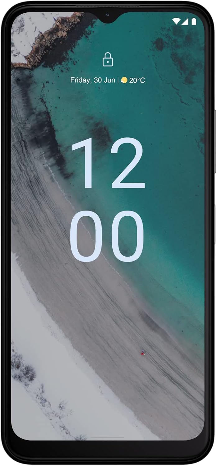 Nokia C32 6.5-Inch Smartphone, 3-Day Battery, 50MP Camera, Android 13 - Grey