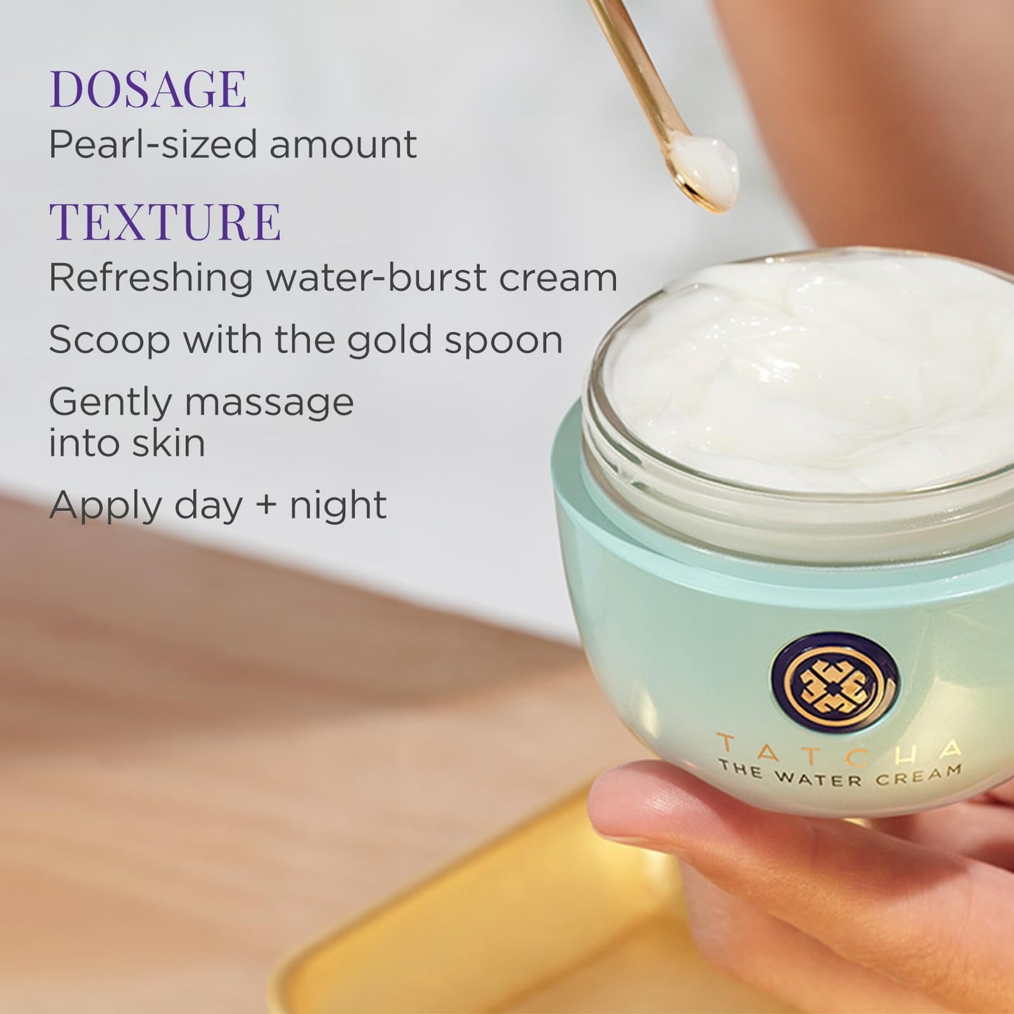 TATCHA The Water Cream Hydration for Poreless, Radiant Skin