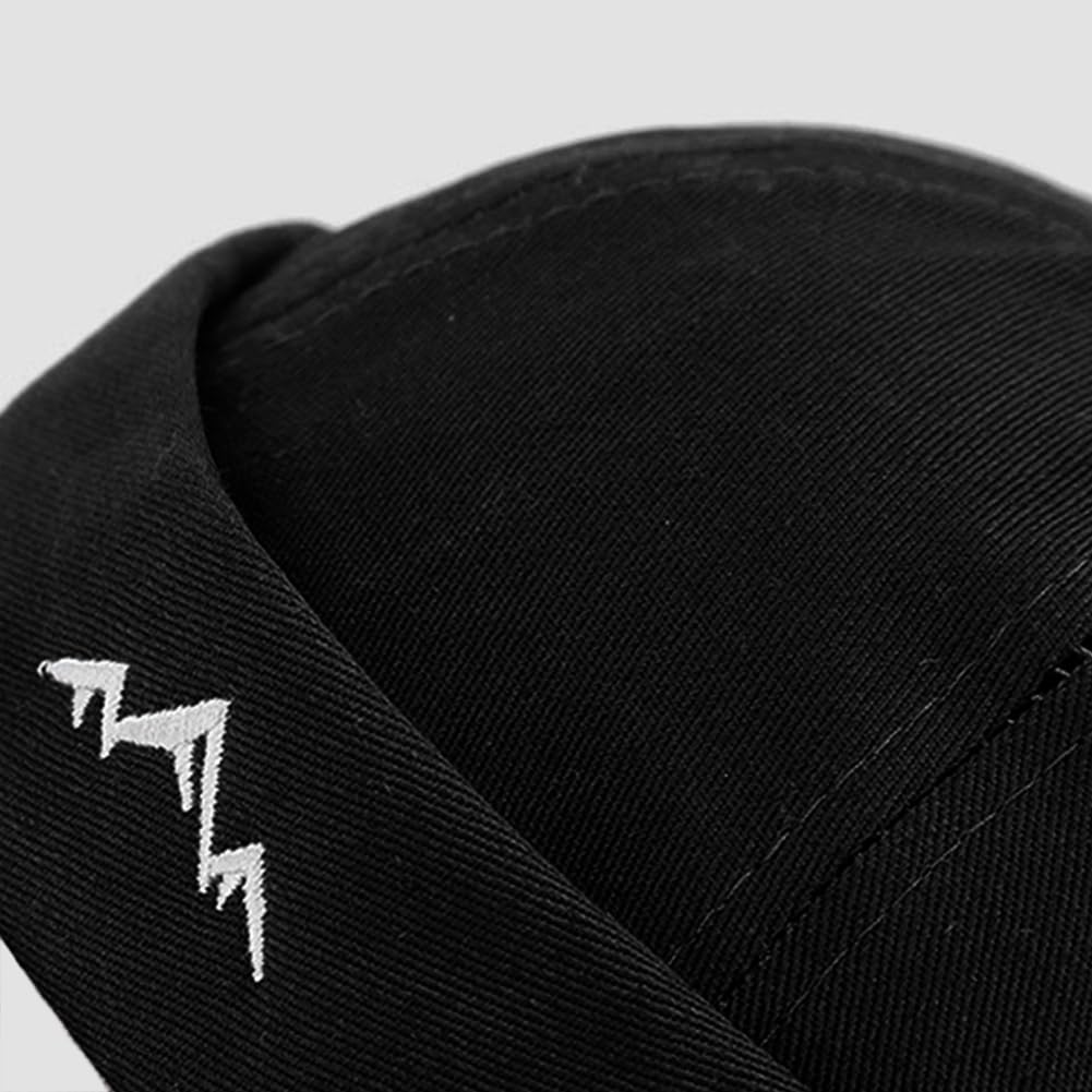 XYIYI Herren Dockermütze Brimless Hat Schädelkappe Arbeiter Matrosenmütze Gerollte Manschette Retro Beanie Mütze