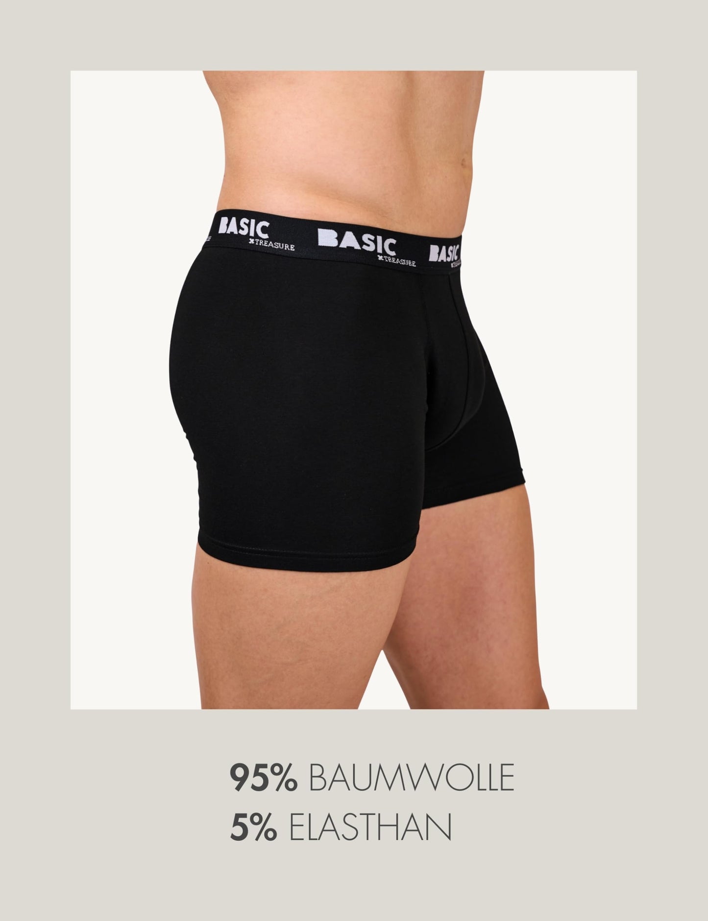 Basic Treasure 8/9-Pack Men’s Boxer Shorts