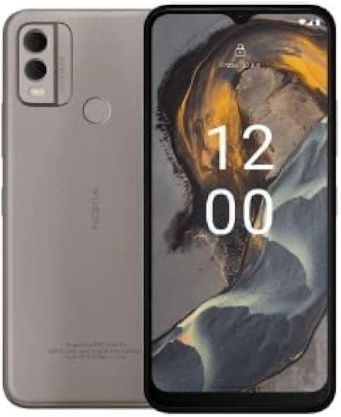 Nokia C22 – 64GB ROM, 2GB RAM, Dual SIM Unlocked 4G Smartphone (Sand)