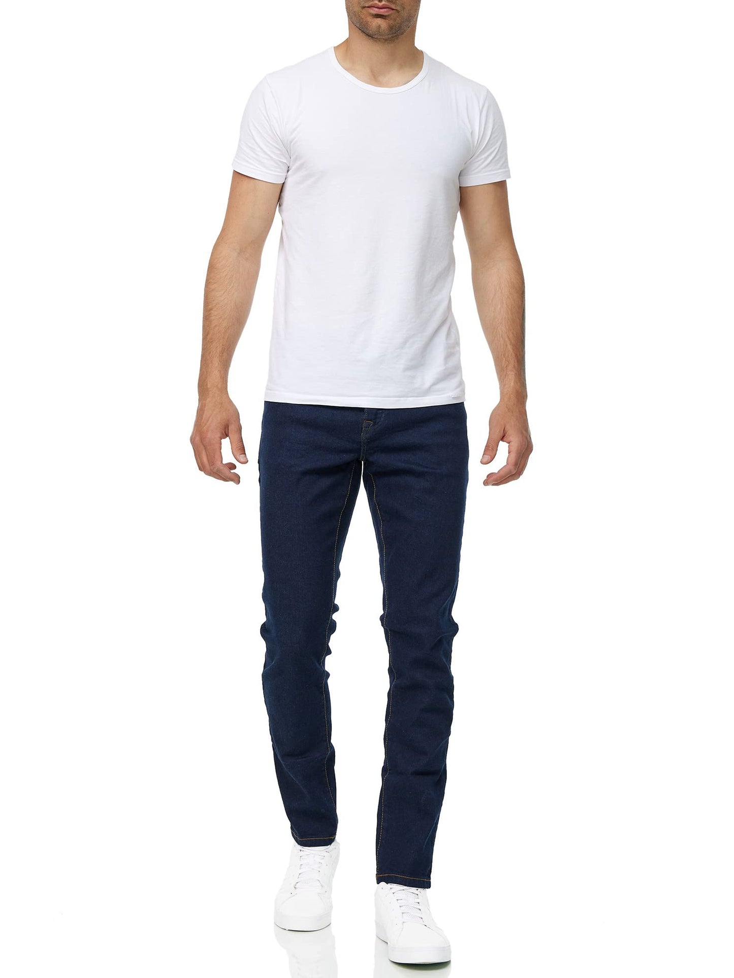 Tazzio Men’s Slim Fit Stretch Jeans