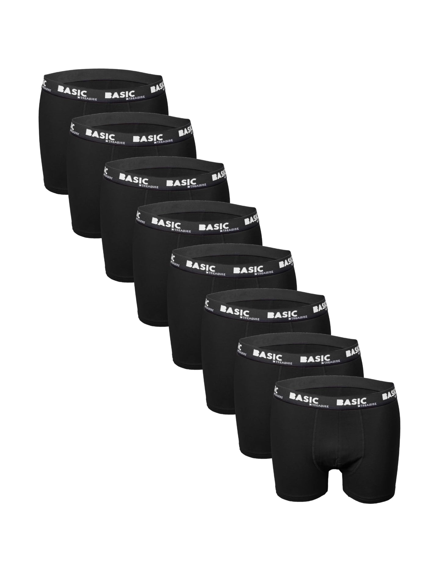 Basic Treasure 8/9-Pack Men’s Boxer Shorts