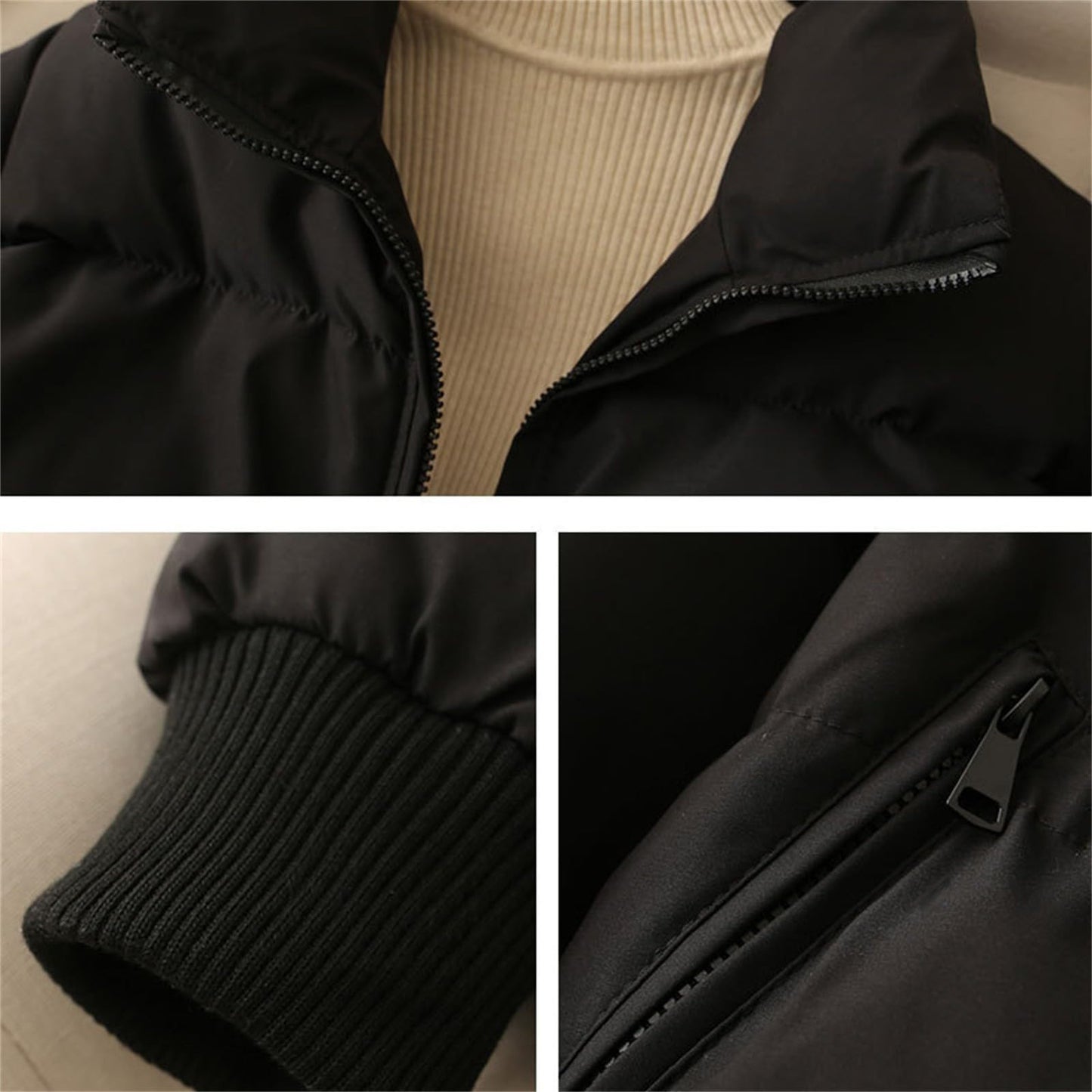 BOTCAM Women’s Puff Parka – Lightweight Puffer Winter Jacket