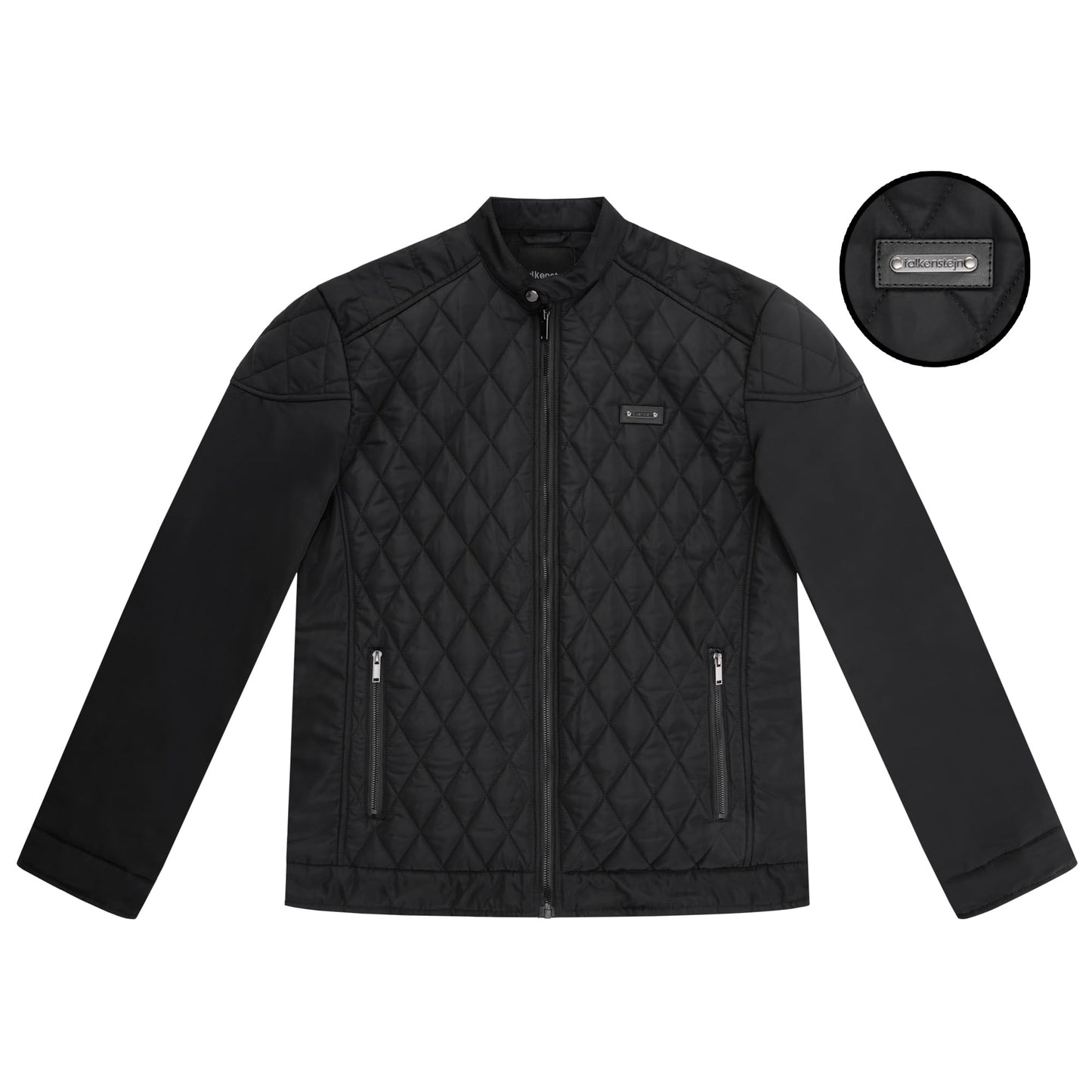 FALKENSTEJN Ilian Quilted Jacket – Stylish & Functional Men’s Transitional Coat