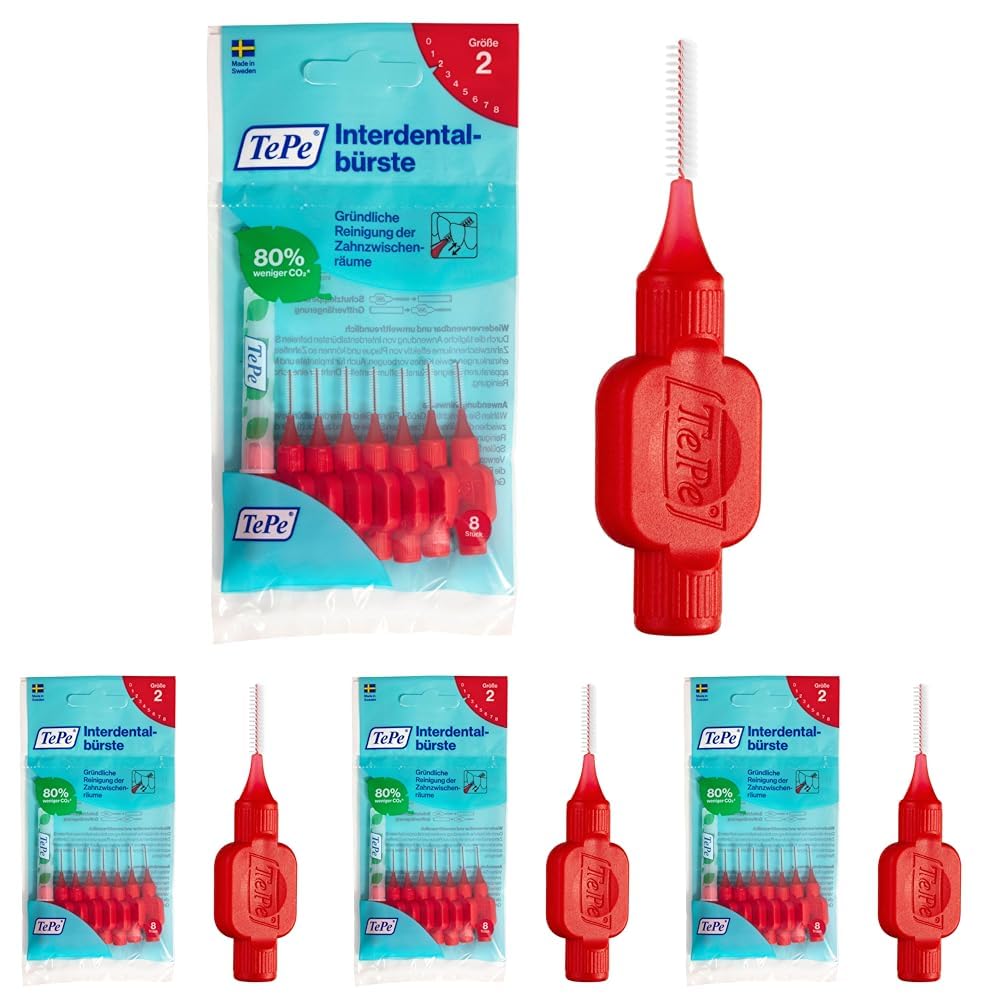 TePe Interdentalbürste, Größe 2, 8 Stück