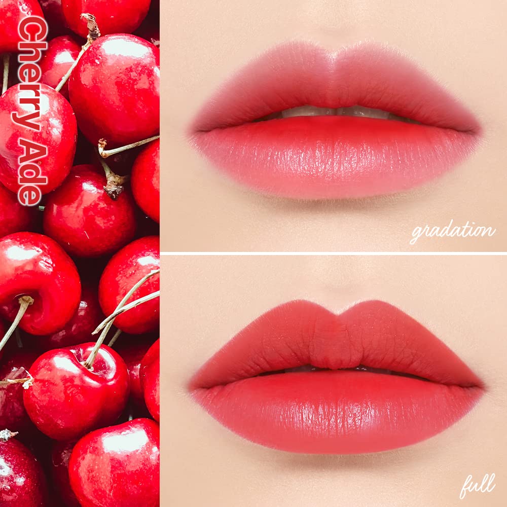 ETUDE HOUSE Dear Darling Water Tint Strawberry Ade (21AD) Lightweight Non-Sticky Lip Tint (K-Beauty)