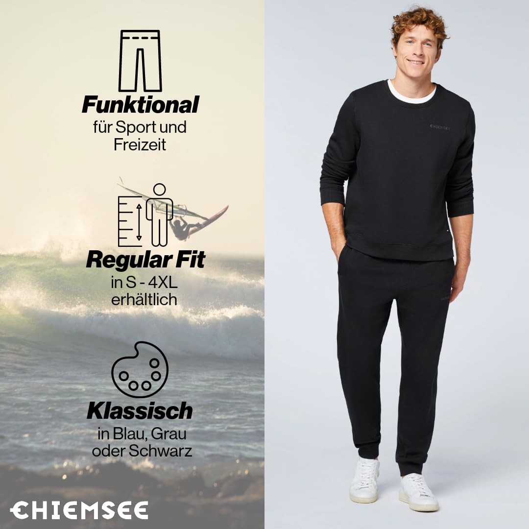 CHIEMSEE Men’s Jogging Pants – Regular Fit Sweatpants