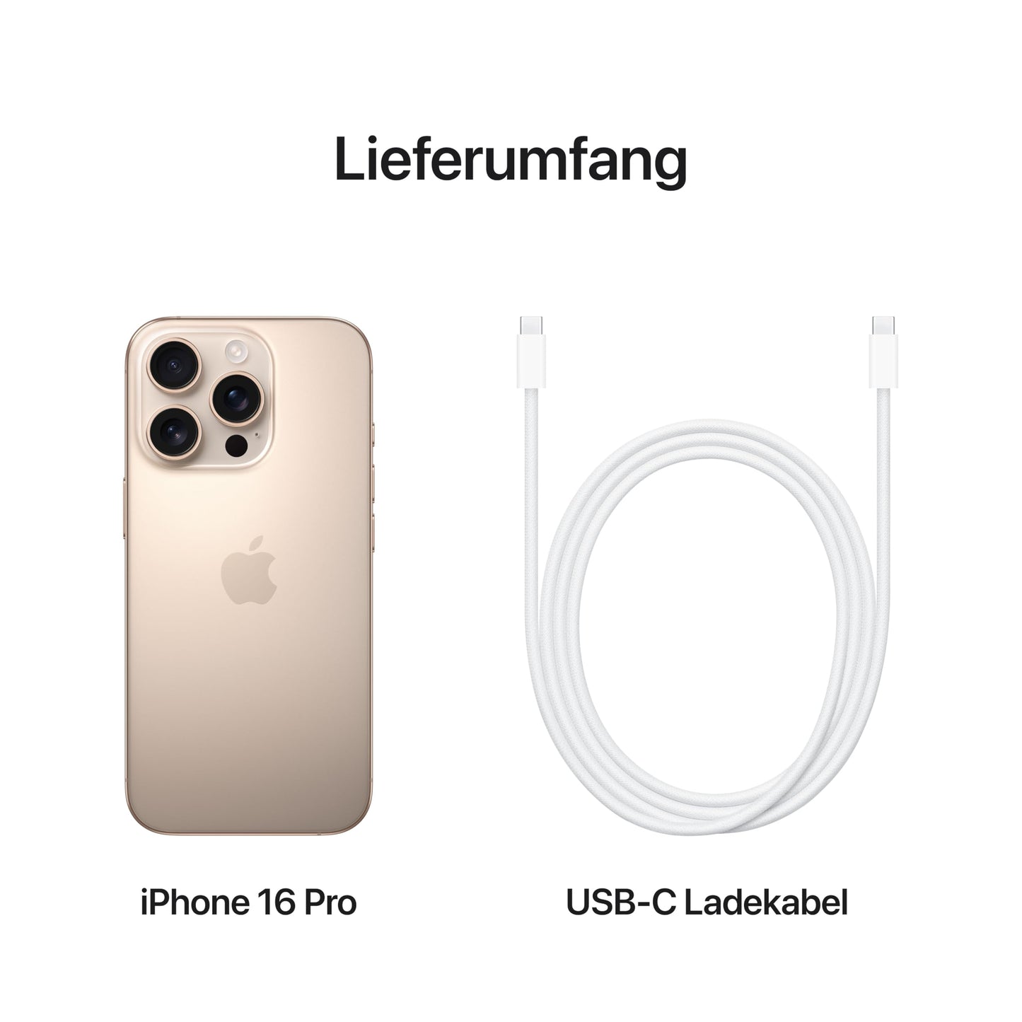 Apple iPhone 16 Pro 256 GB: 5G Handy mit Kamerasteuerung, 4K 120 fps Dolby Vision und einem großen Sprung bei der Batterielaufzeit. Funktioniert mit AirPods, Titan Schwarz